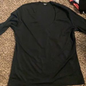 5 for $25 Black v-neck blouse